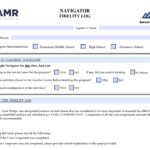 Fidelity Log (Navigator)