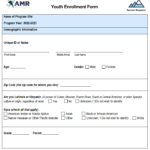 Youth Enrollment Form (Individual)