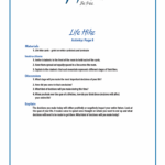 Life Hike Activity Instructions & Printable Cards